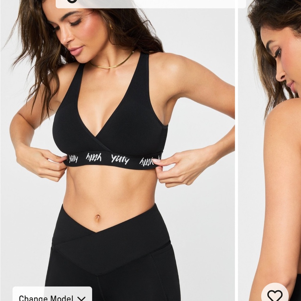 Fabletics YITTY front cross bralette